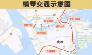 2019横琴十字门隧道通行时间 计划2022年6月通车运营