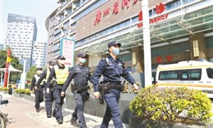 【防控新型冠状病毒】广州警方日均出动警力超过1.5万人