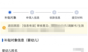 2025广州育儿补贴申请是填写错误怎么撤回？