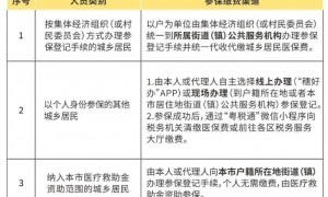 广州医疗保险参保指南