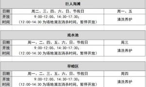 广州市海珠儿童公园戏水区域要收费吗？