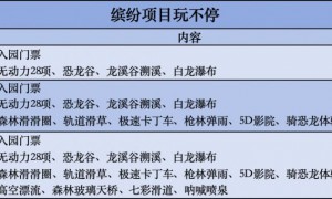 2025广州二龙山星罗纪大森林全运会专属福利内容