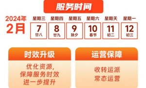 2024春节申通快递会停运吗？