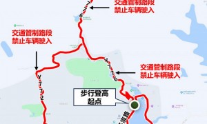 2025年重阳节广州狮岭镇芙蓉度假区芙蓉峰交通管制