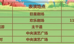 2023年5月广州长隆欢乐世界表演时间表（巡游+电音派对）